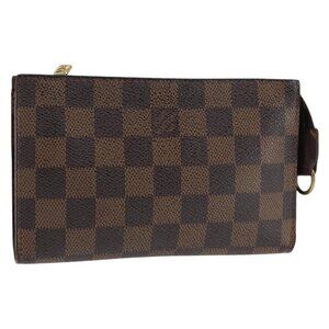 LOUIS VUITTON Damier Ebene Marais Pouch Pouch LV